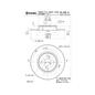 08.A298.10
BREMBO
Tarcza hamulcowa
