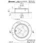 08.A114.31
BREMBO
Tarcza hamulcowa
