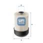 26.114.00
UFI
Filtr paliwa
